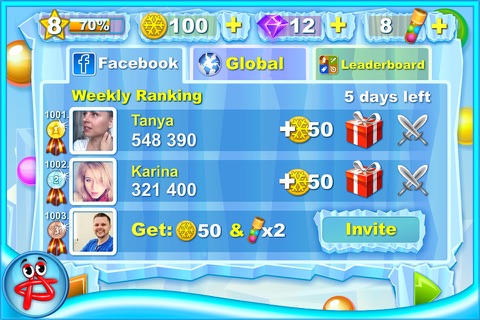 Tap The Bubble 2:Penguin Party screenshot 4