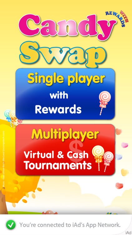 Candy Swap Free: casual candy swapping game with real rewards and cash multiplayer tournaments