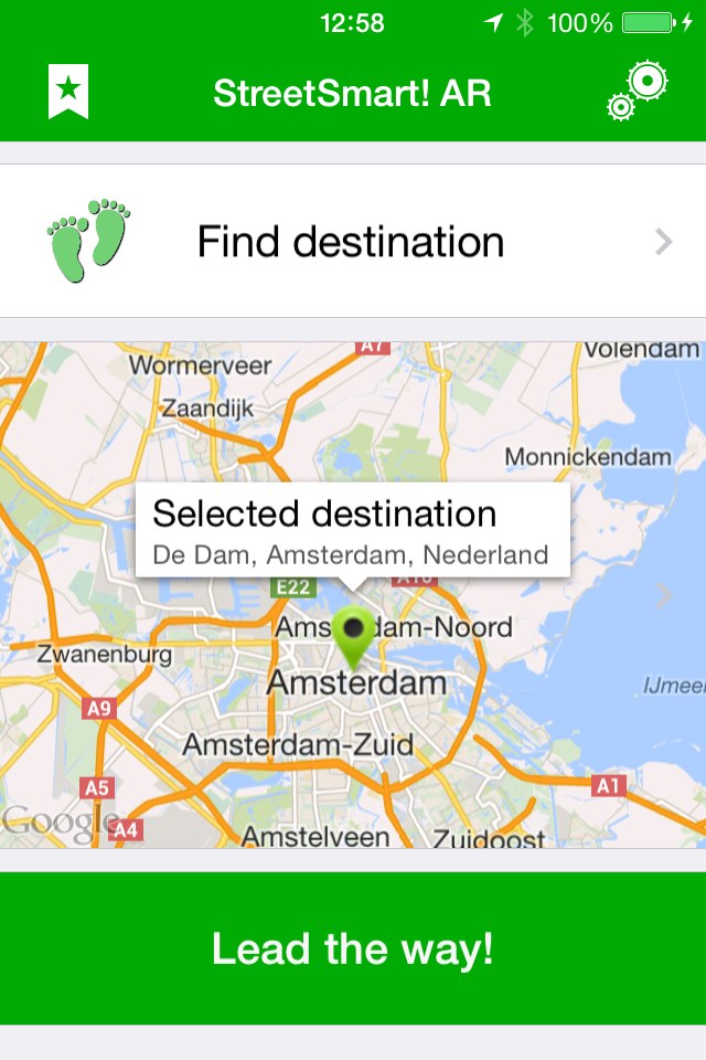 Walk smarter - StreetSmart AR