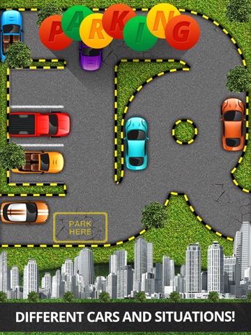 Parking Rush HD-become the master of a parking lot screenshot 3