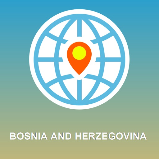 Bosnia and Herzegovina Map - Offline Map, POI, GPS, Directions icon