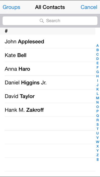 Contact Sender - Send Contact Details via SMS