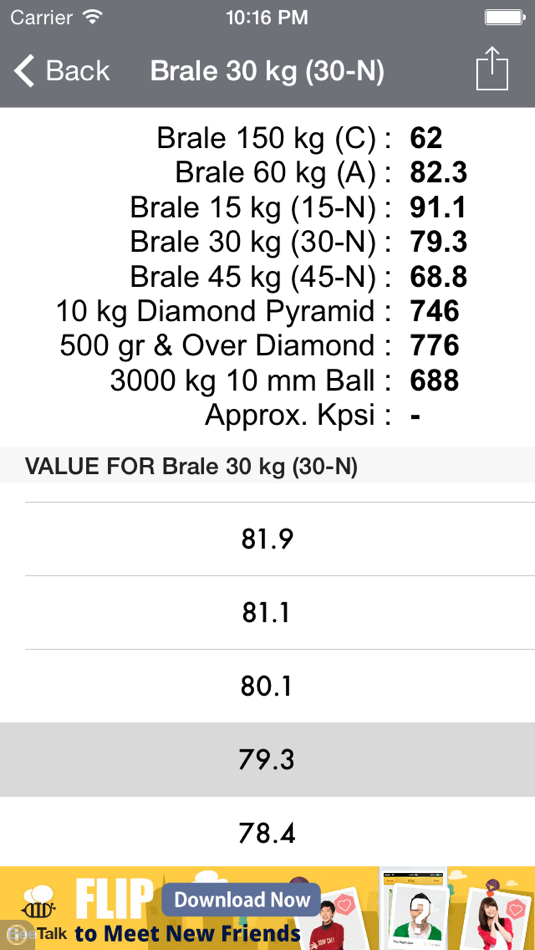 #4. Hardness Converter Tool (iOS) 게시자: Kubilay Erdogan