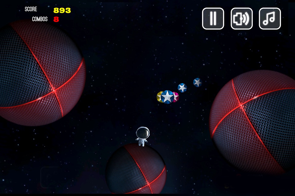 Astronaut Launch Combo Game - Drift Mode In Space screenshot 2