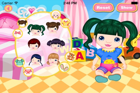 Beautiful Baby Dressup screenshot 2