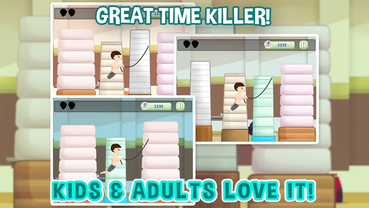 Gym Man Sports - A Swing, Angry Run And Jump Gran-d Gymnastics Game For Kids