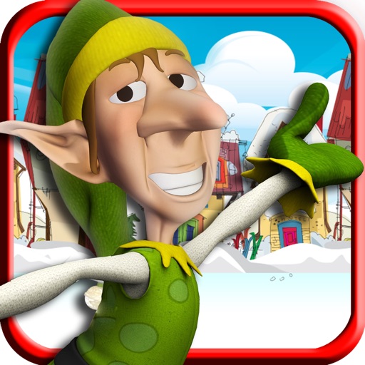 Christmas Elves Adventure Free - Mega Surf Slide in Mountain Snow for Xmas - Free Version Icon