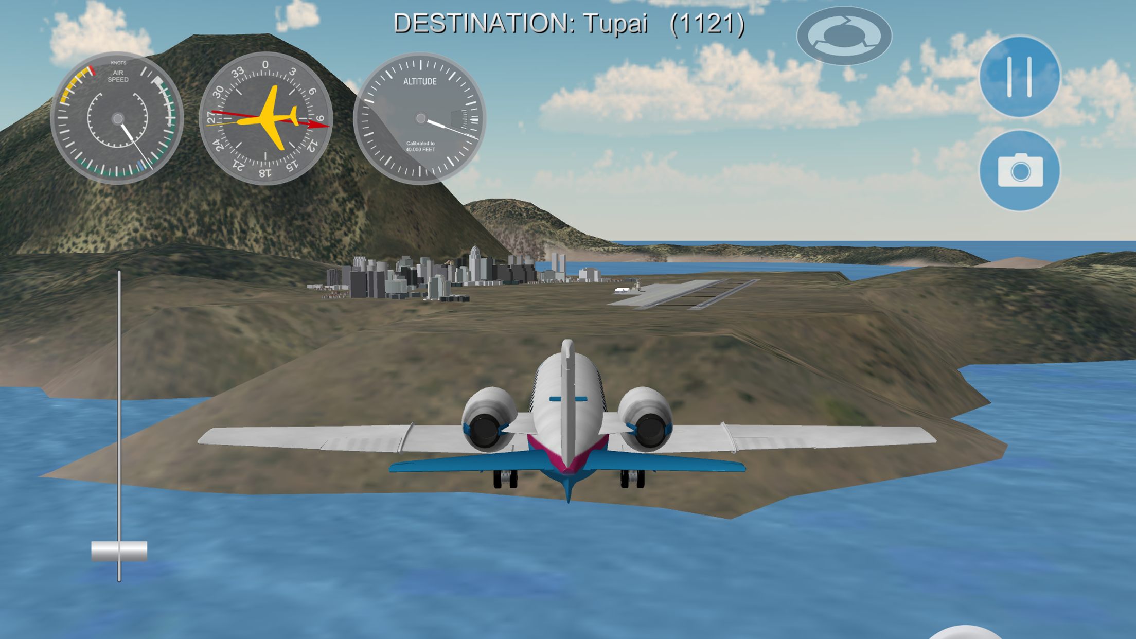 Airplane Bora Bora