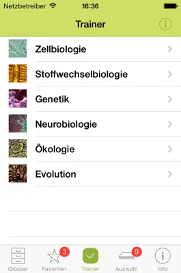 Game screenshot Linder Biology Glossary hack