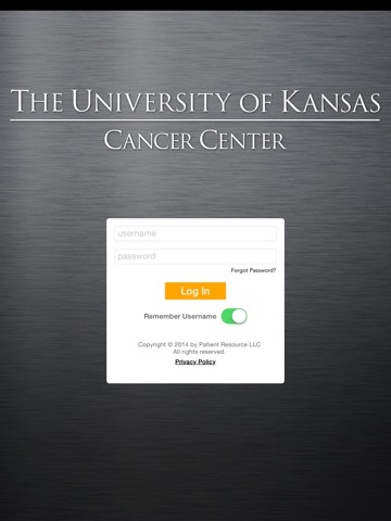 Univ. of Kansas Cancer Center for Tablet screenshot 2