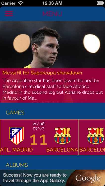 SoccerStar - "Lionel Messi Edition"