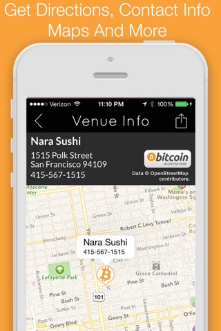 CoinScout - Find Local Places That Accept Bitcoin With Bitcoin Compass And Maps screenshot 3