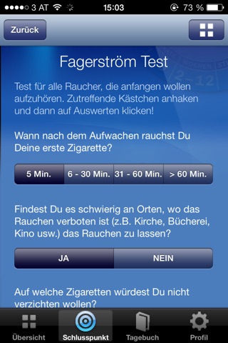 Rauchstopp screenshot 3