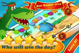 Game screenshot Run Dino Run 2: Play funny baby TRex Dinosaur racing in a prehistoric jurassic world park - Newest HD free game for iPad by Tiltan Games mod apk