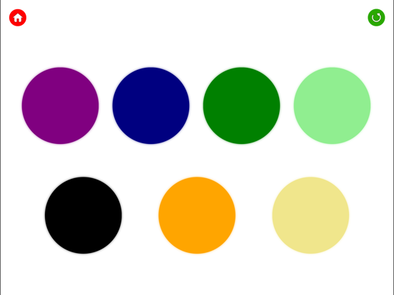 Colors Touch | App for Kindergarten and Preschool Kids iPad screenshot