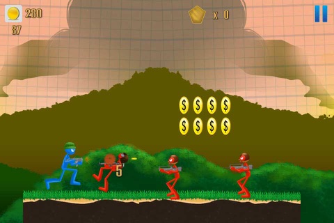 A Stickman Soldier At War - Elite Commando Shooting Edition screenshot 2