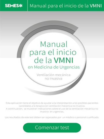 Screenshot #4 pour Manual para el Inicio de la VMNI en Medicina de Urgencias