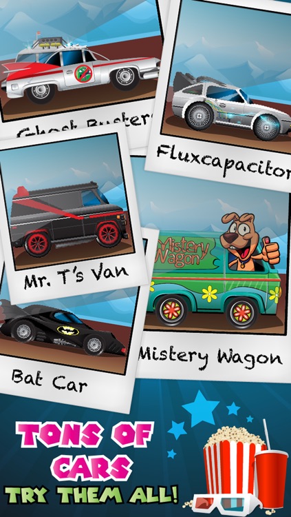 Cool Car Race: Old School Racing with your Favorite TV & Movie Cars