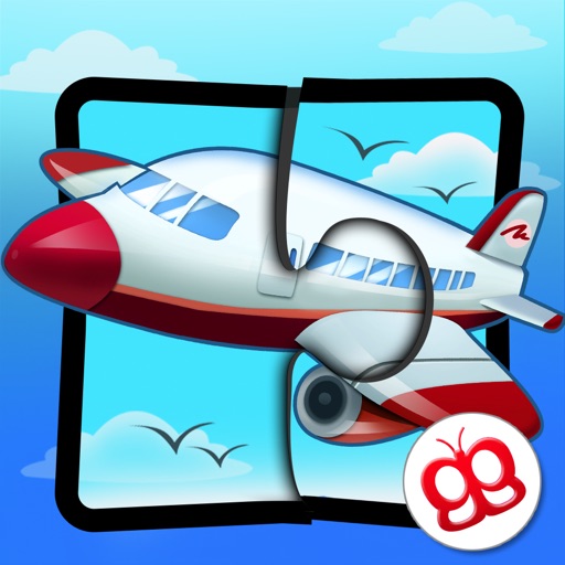 Transport Jigsaw Puzzles 123 for iPad - Fun Learning Puzzle Game for Kids Icon