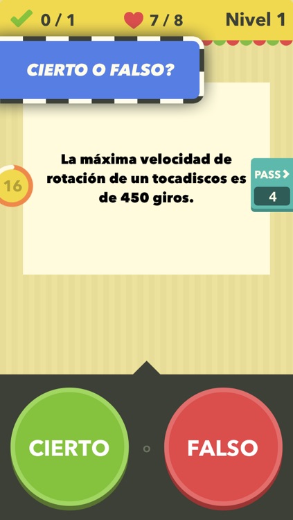 Cierto o falso, saber es ganar