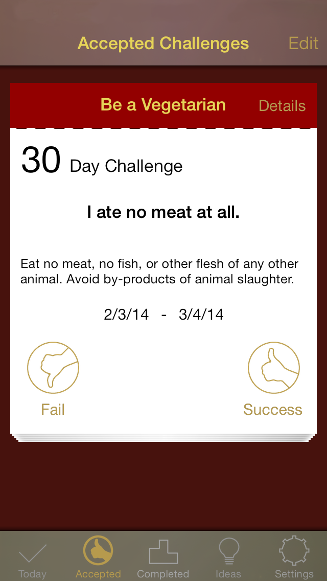 Screenshot #3 pour nDay Challenges - change Your Life for n Days