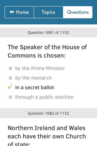 Life in the UK Test Questions screenshot 3