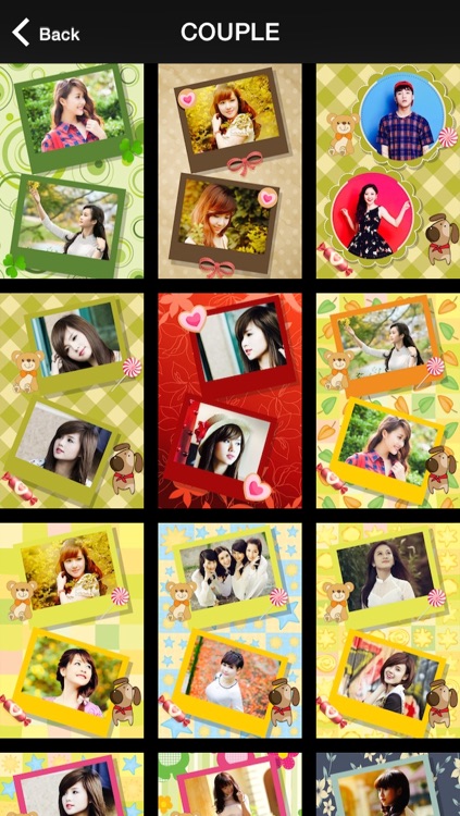 Photo Frame Collage Art