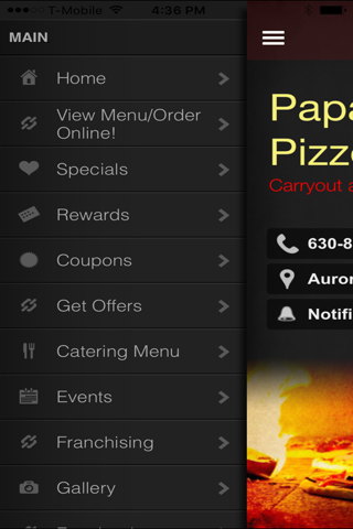 Papa Saverio's Pizzeria screenshot 2