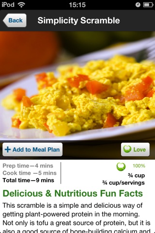 MettaMeals Plant-Based (Vegan, Vegetarian) Diet (Weight Loss) Meal Planning App screenshot 3
