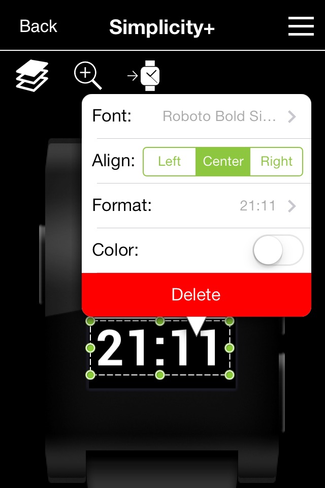 PebbleStudio for Pebble Smartwatch screenshot 2