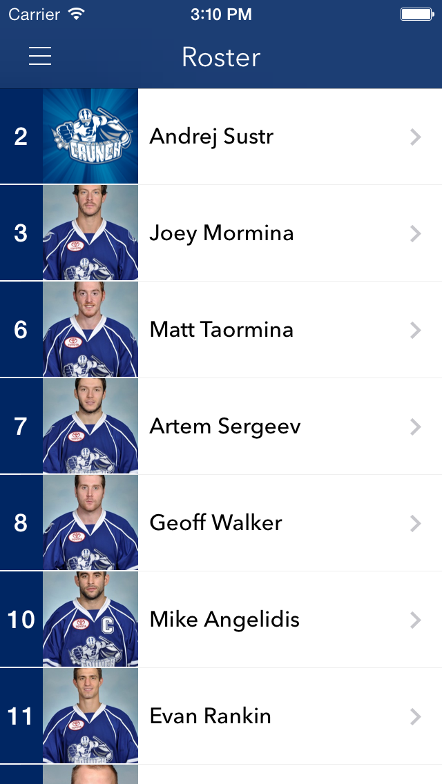 Syracuse Crunch Screenshot 2 - AppWisp.com Syracuse Crunch Screenshot 2 - AppWisp.com