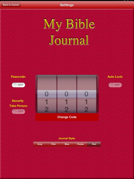My Bible Journal