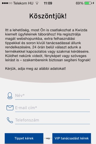 Kwizda VIP screenshot 3