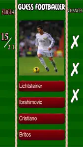 Football Players Pics Quiz! (Cool new puzzle trivia word game of popular Soccer Sports teams 2014). Free screenshot #2 for iPhone