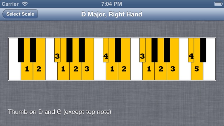 Visual Piano Scales