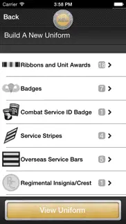 iuniform asu - builds your army service uniform iphone screenshot 2