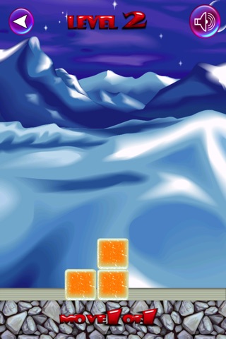 Rainbow Ice Cube Party Tray Stacking Game screenshot 3