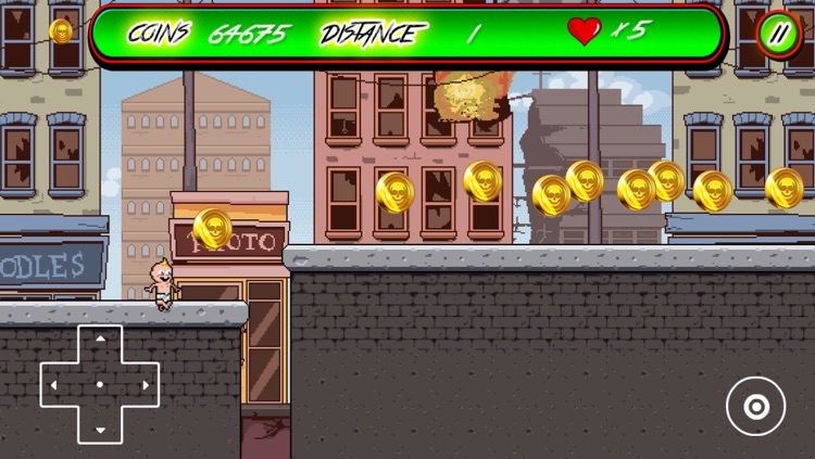 A Zombie Pixel Run-ner Game