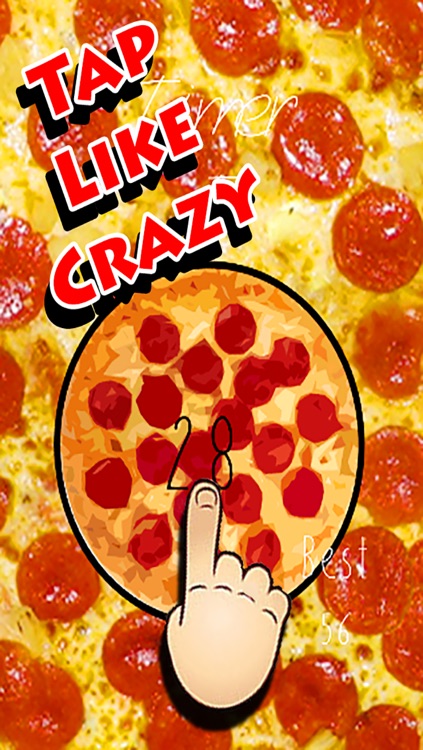 Pizza Rampage Clicker : A Finger Food Tap Run Game