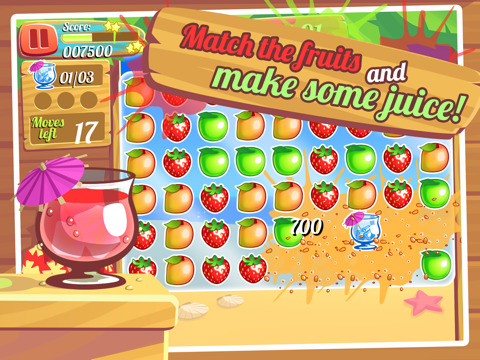 Screenshot #4 pour Juice Paradise - Jeu de Combiner les Fruits