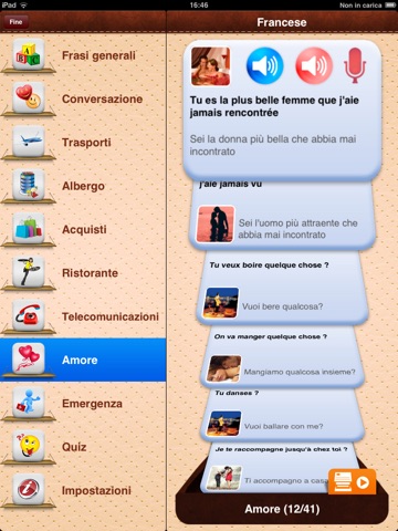 iTalk French: Conversation guide - Learn to speak a language with audio phrasebook, vocabulary expressions, grammar exercises and tests for english speakers HD screenshot 2