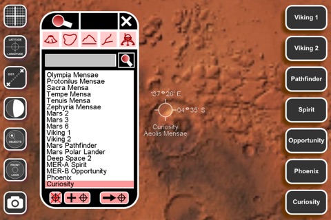Mars Globe 3D screenshot 4