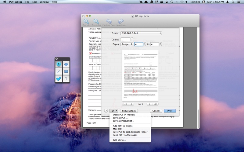 pdf editor iphone screenshot 2