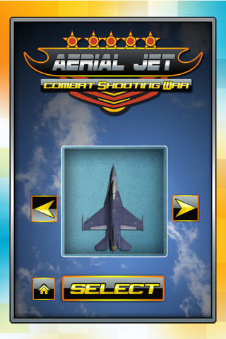 Aerial Jet Combat - Shooting Air Plane War Fighter Pilot Free screenshot 2