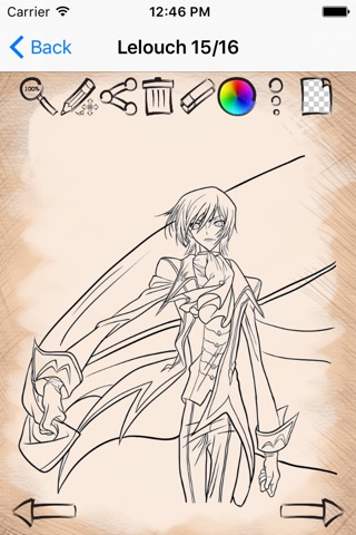 Learn How To Draw Code Geass Anime Version screenshot 4