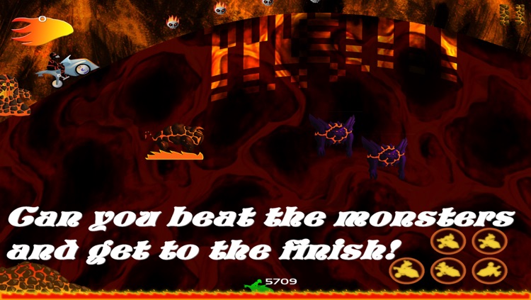 Clash with Lava Monster - An Extreme Turbo Race Free Game by Carmen Ghimpau