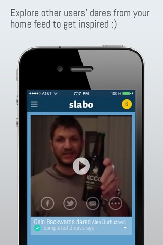 Slabo - Dare your friends screenshot 2