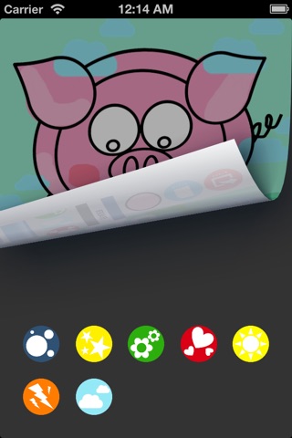 Colour Me In Animals Free screenshot 2