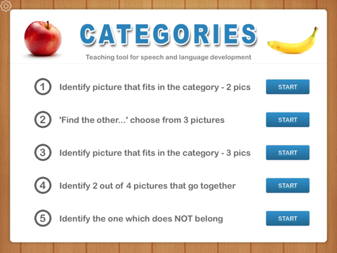 Screenshot #1 for Categories from I Can Do Apps