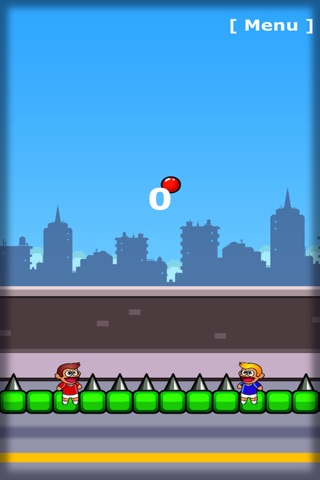 Red Bouncing Ball Juggling - Impossible Spike Dodge Tap screenshot 2